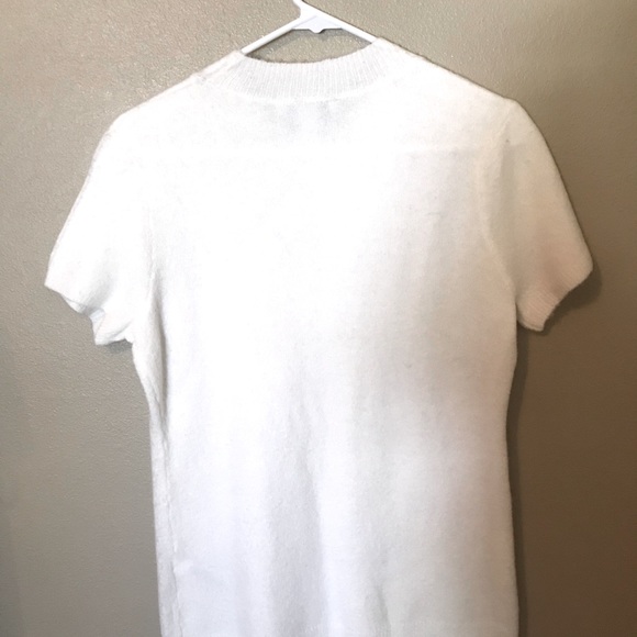 WHBM women’s short sleeve top  SIZE Medium. Bling - Picture 9 of 11